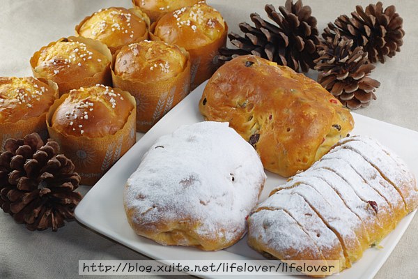 聖誕麵包 – 德國史多倫 & 義大利潘娜多妮 聖誕麵包 – 德國史多倫 & 義大利潘娜多妮